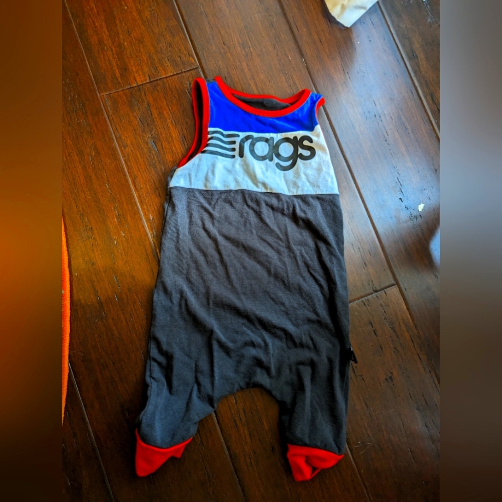 Rags 6-12 month romper
